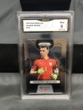 GMA Graded 2018 Panini Prizm World Cup #212 FERNANDO MUSLERA Uruguay ROOKIE Soccer Card - MINT 9