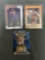 3 Card Lot of Basketball ROOKIE Cards from Huge Collection
