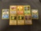 8 Card Lot of Pokemon Starters from Different Vintage Sets
