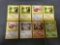 8 Card Lot of Pokemon Starters from Different Vintage Sets