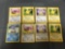 8 Card Lot of Pokemon Starters from Different Vintage Sets