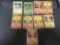 9 Card Lot of Pokemon Evolutions Starters & Secret Rares