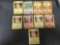 9 Card Lot of Pokemon Evolutions Starters & Secret Rares