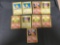 9 Card Lot of Pokemon Evolutions Starters & Secret Rares