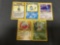 5 Count Lot of Vintage Pokemon Rare Trading Cards from Huge Collection