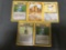 5 Count Lot of Vintage Pokemon Rare Trading Cards from Huge Collection