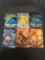 6 Card Lot of Vintage Pokemon Topps Cards with Starters - Pikachu, Charmander & More!