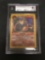 BGS Graded 2000 Pokemon Team Rocket 1st Edition #21 DARK CHARIZARD Rare Trading Card - MINT 9