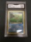 GMA Graded 1999 Pokemon Fossil 1st Edition #49 HORSEA Trading Card - NM-MT+ 8.5