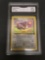GMA Graded 1999 Pokemon Jungle #51 EEVEE Trading Card - NM+ 7.5