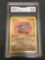 GMA Graded 1999 Pokemon Fossil 1st Edition #47 GEODUDE Trading Card - NM-MT+ 8.5
