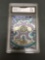 GMA Graded 2000 Topps Pokemon TV Animation #62 POLIWRATH Trading Card - NM+ 7.5