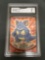 GMA Graded 2000 Topps Pokemon TV Animation #31 NIDOQUEEN Trading Card - NM 7