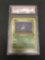 BSG Graded 1999 Pokemon Jungle 1st Edition #58 ODDISH Trading Card - MINT 9