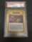 BSG Graded 1999 Pokemon Fossil 1st Edition #62 MYSTERIOUS FOSSIL Trading Card - MINT 9