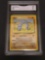 GMA Graded 1999 Pokemon Base Set Unlimited #56 ONIX Trading Cadr - NM 7