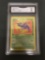 GMA Graded 1999 Pokemon Fossil 1st Edition #57 ZUBAT Trading Card - MINT 9