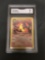 GMA Graded 1999 Pokemon Team Rocket #44 DARK RAPIDASH Trading Card - NM 7