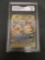 GMA Graded 2019 Pokemon Unified Minds RAICHU & ALOLAN RAICHU GX Holofoil Rare Trading Card - GEM