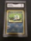 GMA Graded 2000 Pokemon Team Rocket #46 DARK WARTORTLE Trading Card - NM 7