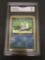 GMA Graded 2000 Pokemon Team Rocket #46 DARK WARTORTLE Trading Card - NM 7