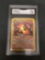 GMA Graded 1999 Pokemon Team Rocket #44 DARK RAPIDASH Trading Card - NM+ 7.5