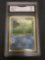 GMA Graded 1999 Pokemon Fossil #49 HORSEA Trading Card - NM 7