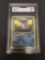 GMA Graded 1999 Pokemon Fossil #56 TENTACOOL Trading Card - NM-MT 8