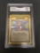 GMA Graded 2000 Pokemon Base 2 Set #120 GUST OF WIND Trading Card - NM-MT+ 8.5