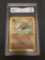 GMA Graded 1999 Pokemon Fossil #50 KABUTO Trading Card - NM-MT 8