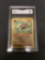 GMA Graded 1999 Pokemon Fossil #50 KABUTO Trading Card - NM-MT 8