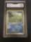 GMA Graded 1999 Pokemon Fossil #49 HORSEA Trading Card - EX-NM+ 6.5