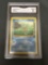 GMA Graded 1999 Pokemon Fossil #49 HORSEA Trading Card - NM-MT 8