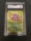 GMA Graded 1999 Pokemon Fossil 1st Edition #46 EKANS Trading Card - EX-NM 6