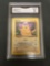 GMA Graded 2000 Pokemon Base 2 Set #87 PIKACHU Trading Card - NM-MT 8