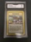GMA Graded 2000 Pokemon Neo Genesis #101 MOO-MOO MILK Trading Card - NM 7