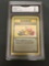 GMA Graded 1999 Pokemon Fossil #58 MR. FUJI Trading Card - EX 5
