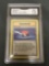 GMA Graded 1999 Pokemon Jungle 1st Edition #64 POKE BALL Trading Card - NM+ 7.5