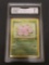 GMA Graded 1999 Pokemon Jungle #52 EXEGGCUTE Trading Card - NM 7