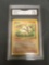 GMA Graded 1999 Pokemon Jungle #55 MANKEY Trading Card - NM+ 7.5