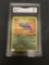 GMA Graded 1999 Pokemon Fossil Unlimited #57 ZUBAT Trading Card - NM 7