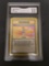 GMA Graded 1999 Pokemon Base Set Unlimited #75 LASS Trading Card - VG-EX+ 4.5