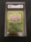 GMA Graded 1999 Pokemon Jungle #52 EXEGGCUTE Trading Card - NM 7