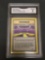 GMA Graded 2000 Pokemon Gym Challenge #122 SAFFRON CITY GYM Trading Card - NM-MT 8