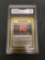 GMA Graded 2001 Pokemon Neo Revelation #63 ROCKET'S HIDEOUT Trading Card - NM 7