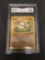 GMA Graded 1999 Pokemon Jungle #55 MANKEY Trading Card - NM-MT+ 8.5