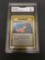 GMA Graded 2000 Pokemon Neo Genesis #95 NEW POKEDEX Trading Card - EX 5