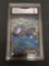 GMA Graded 2015 Pokemon Primal Clash #54 KYOGRE EX Holofoil Rare Trading Card - MINT 9