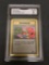 GMA Graded 2000 Pokemon Team Rocket #78 GOOP GAS ATTACK Trading Card - EX-NM 6