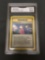 GMA Graded 2000 Pokemon Gym Heroes #117 SABRINA'S ESP Trading Card - NM-MT+ 8.5